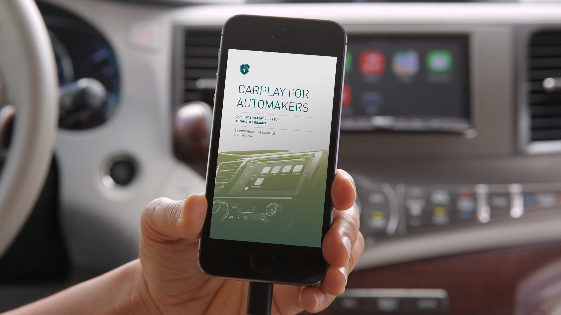 Download Punchkick’s strategy guide to CarPlay